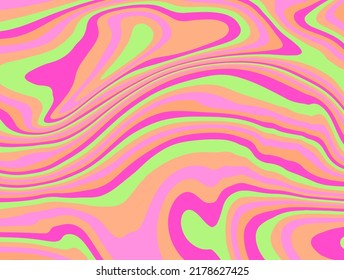 Abstract geometric background with op-art psychedelic pattern of lines.