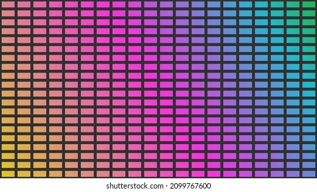 Abstract geometric background with optical illusion