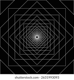Abstract geometric background optical illusion
