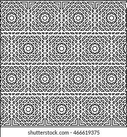 Abstract geometric background. Optical illusions, stars. 