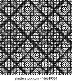 Abstract geometric background. Optical illusions, curves