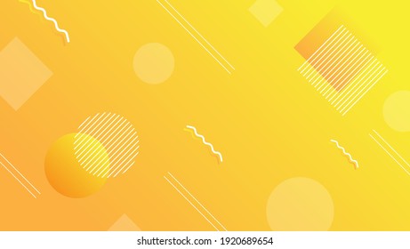 abstract geometric background with orange color