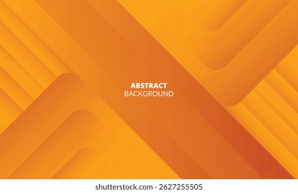 Fondo geométrico Abstractas con líneas de degradado naranja