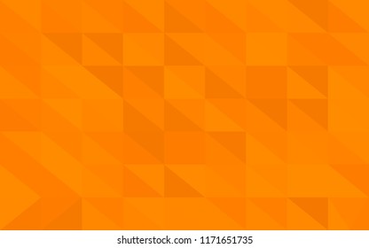 Abstract geometric background.  Orange polygonal vector