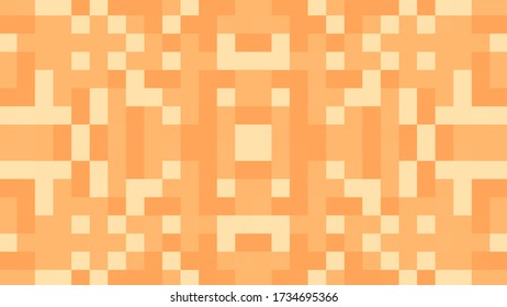 Abstrakter geometrischer Hintergrund mit orangefarbenen Polygone.