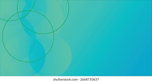 Abstract Geometric Background with Overlapping Circles and Gradient Colors eps 10