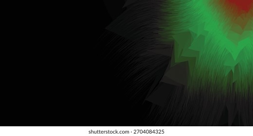 Abstract geometric background overlapping layers in a dark space with grunge effect decoration. Circle style concept of modern graphic design elements for banners.