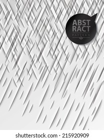 Abstract geometric background,  paper cut texture with shadow. Simple clean background texture, interior wall panel pattern.