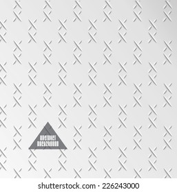 Abstract geometric background,  paper cut texture with shadow. Simple clean background texture, interior wall panel pattern.