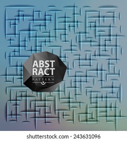 Abstract geometric background,  paper cut texture with shadow. Simple clean background texture