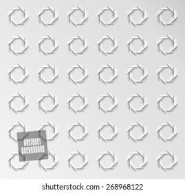 Abstract geometric background,  paper cut texture with shadow. Simple clean background texture, interior wall panel pattern.