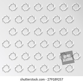 Abstract geometric background,  paper cut texture with shadow. Simple clean background texture, interior wall panel pattern.
