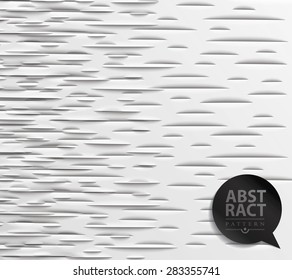 Abstract geometric background,  paper cut texture with shadow. Simple clean background texture, interior wall panel pattern.