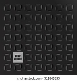 Abstract geometric background,  paper cut texture with shadow. Simple clean background texture, interior wall panel pattern.