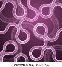 Abstract geometric background. Part of set. Vector art.
