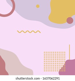 Abstract geometric background in pastel color. Can use for print, template, fabric, presentation, textile, banner, poster, wallpaper