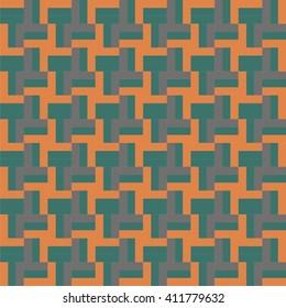 Abstract geometric background. The patchwork or quilt. Quilt  pattern vector. 