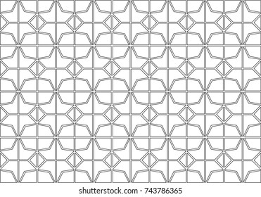 Abstract geometric background pattern.
