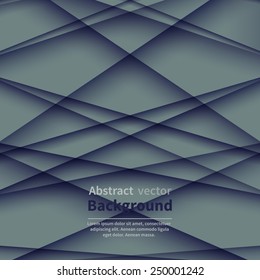 abstract geometric background pattern with gray stripes 