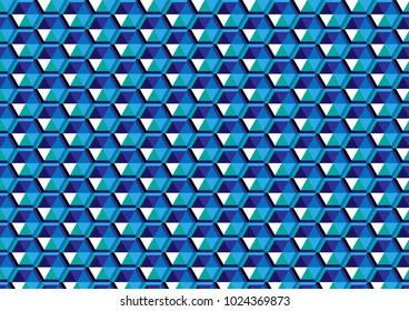 Abstract geometric background pattern.Background for design. Made of hexagons split.