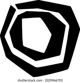 Abstraktes geometrisches Hintergrundmuster.Trendy modernes, rosa künstlerisches Design mit authentischen, einzigartigen Scrapes, Aquarell-Hintergrund für ein Logo, Karten, Einladungen, Plakate, Banner.

O