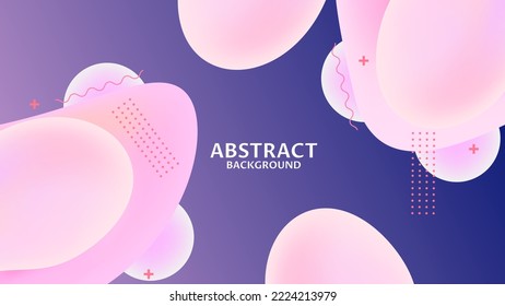 ABSTRACT GEOMETRIC BACKGROUND PINK GRADIENT COLOR DESIGN VECTOR TEMPLATE GOOD FOR MODERN WEBSITE, WALLPAPER, COVER DESIGN 