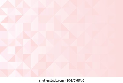 Abstract geometric background with pink polygons. Abstract polygonal mosaic background. Pink low-poly background. Vector 