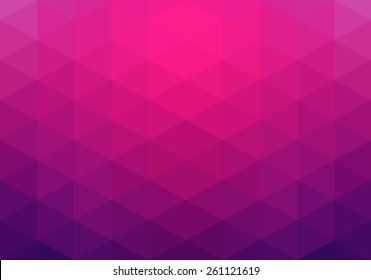 Abstract Geometric Background, Pink Triangles