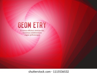 Abstract geometric background with place for text