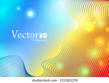 Abstract geometric background with place for text
