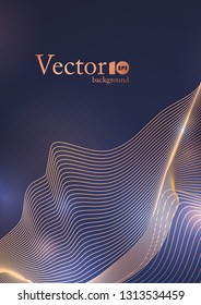 Abstract geometric background with place for text
