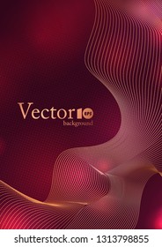 Abstract geometric background with place for text
