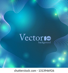 Abstract geometric background with place for text