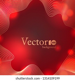 Abstract geometric background with place for text