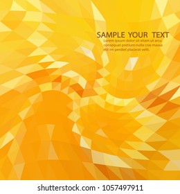 Abstract geometric background with place for your text.