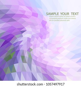 Abstract geometric background with place for your text.