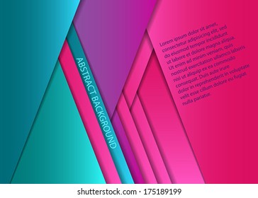 abstract geometric background with place for your text