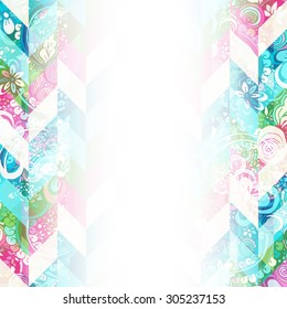 Abstract geometric background with place for your text.