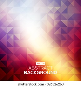 Abstract geometric background with place for your text.