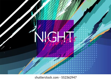 Abstract geometric background with place for your text