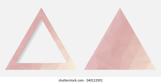 Abstract geometric background .Polygonal background.Vector illustration.