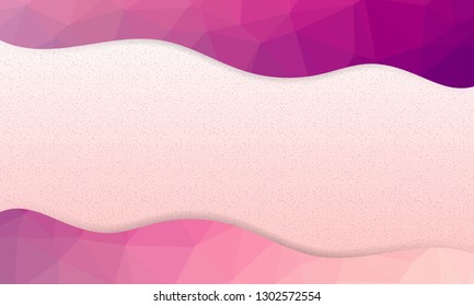 Abstract geometric background with polygons. Info graphics composition with geometric shapes.Retro label design. Vector illustration for business presentation - Vector
