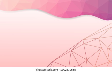 Abstract geometric background with polygons. Info graphics composition with geometric shapes.Retro label design. Vector illustration for business presentation - Vector