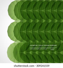 Abstract geometric background with polygons. Info graphics composition with geometric shapes.Retro label design. Vector illustration for business presentation