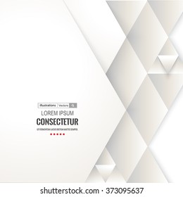 Abstract geometric background with polygons. Info graphics composition with geometric shapes.Retro label design. Vector illustration for business presentation