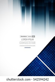 Abstract geometric background with polygons. Info graphics composition with geometric shapes.Retro label design. Vector illustration for business presentation