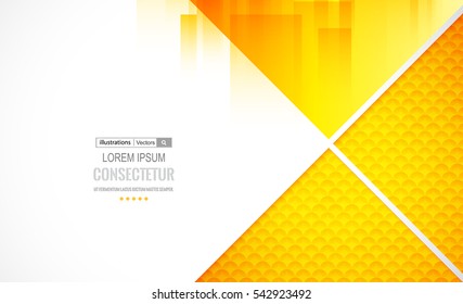 Abstract geometric background with polygons. Info graphics composition with geometric shapes.Retro label design. Vector illustration for business presentation