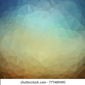 Abstract geometric background with polygons. Info graphics composition with geometric shapes.Retro label design. Vector illustration for business presentation