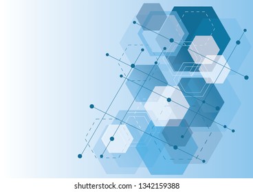 Abstract geometric background with polygons.Colorful Vector Design Concept.Connections with points and lines.