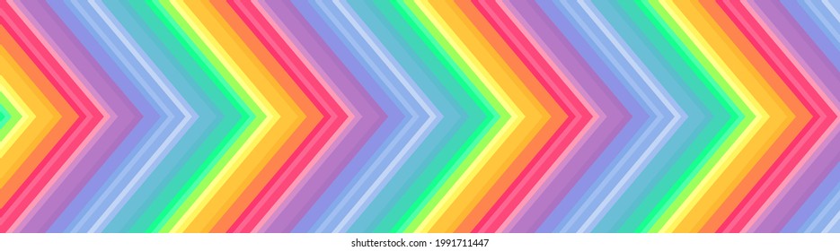 Abstract geometric background, poster design template, landing page, arrow web banner, vector illustration